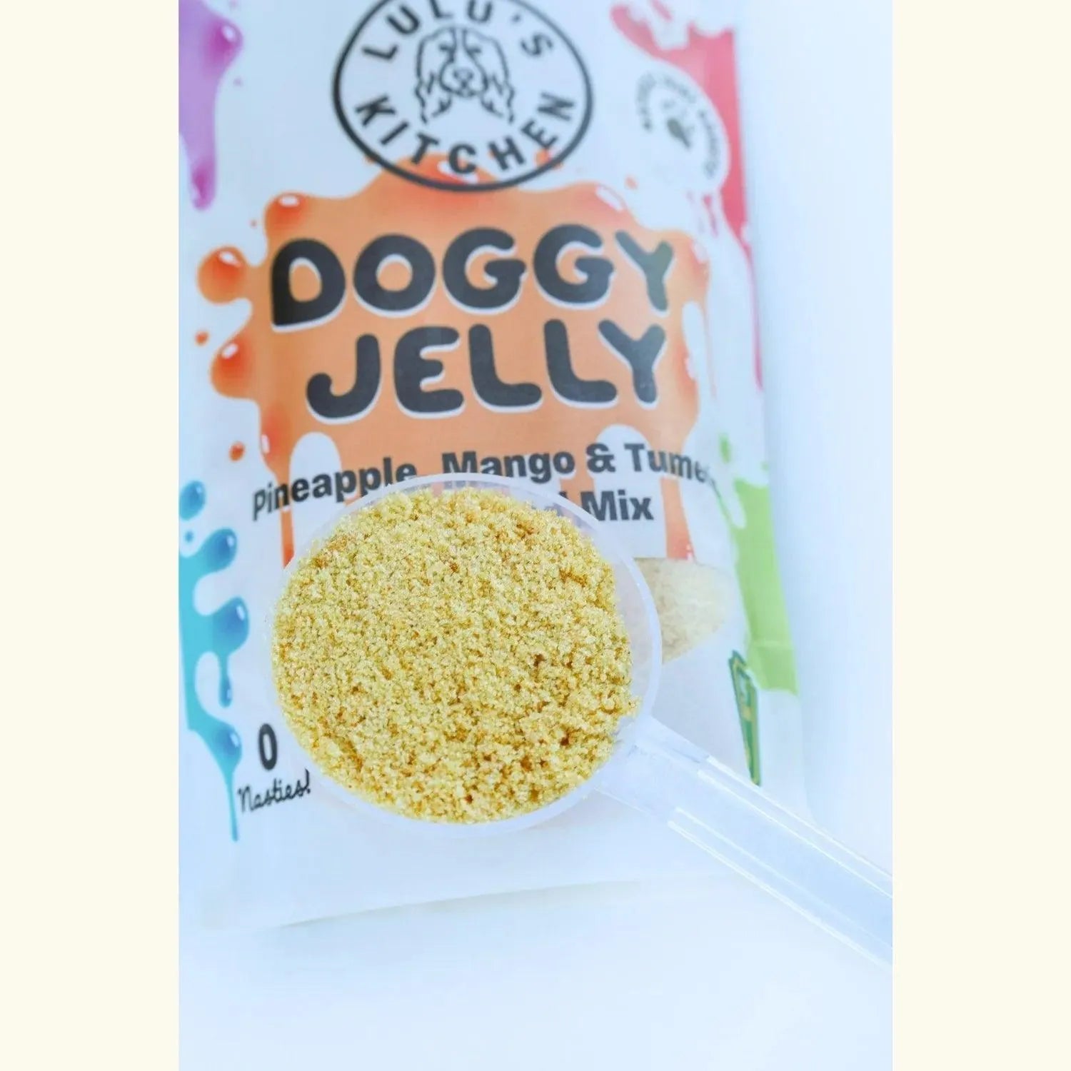 Doggy Jelly - Lulu's Kitchen - DIY topping voor de maaltijd van je hond, Enrichment voor beginners, Enrichment voor honden, Lulu's kitchen, Maaltijd topping voor je hond, topping, Verrijking voor honden, Voedselverrijking voor honden, voerverrijking, Vulling voor enrichment voor je hond, Vulling voor honden verrijking speelgoed - By Marley