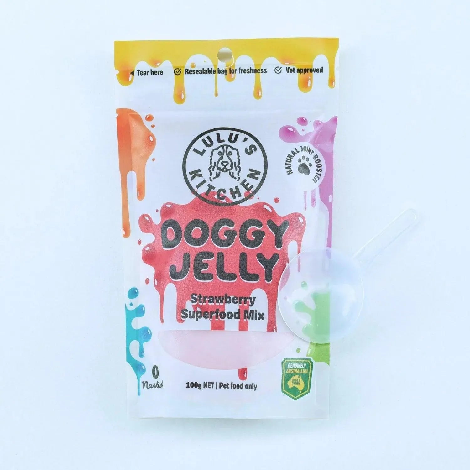 Doggy Jelly - Lulu's Kitchen - DIY topping voor de maaltijd van je hond, Enrichment voor beginners, Enrichment voor honden, Lulu's kitchen, Maaltijd topping voor je hond, topping, Verrijking voor honden, Voedselverrijking voor honden, voerverrijking, Vulling voor enrichment voor je hond, Vulling voor honden verrijking speelgoed - By Marley