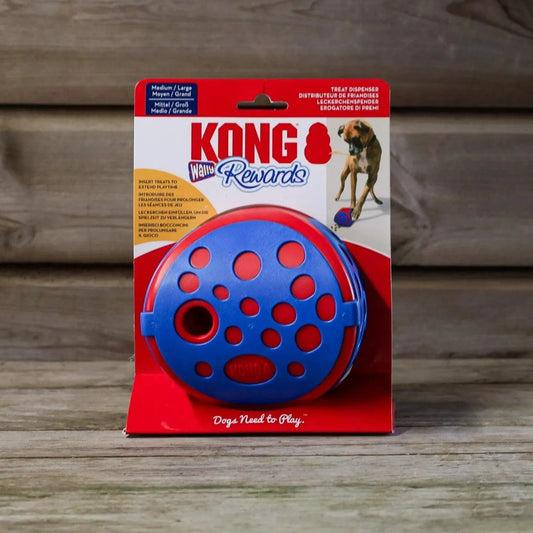 Reward Wally - Kong - Enrichment speelgoed, Enrichment voor beginners, hersenwerk, Hondenspeelgoed geschikt voor slopers, interactief, Interactief honden speelgoed, Kong, sterk, Sterk interactief speelgoed voor je hond, Verrijking voor honden - By Marley