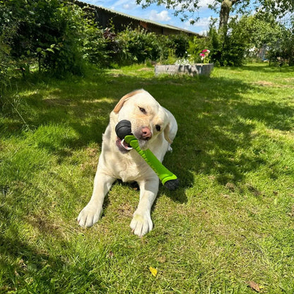 Werpstick - Dog Comets - blijft drijven, drijvend hondenspeeltje, dummy speelgoed voor hond, hondenspeelgoed voor in het water, hozies, leuk zomer speelgoed voor je hond, ook geschikt voor honden die speelgoed slopen, sterk, Sterk speelgoed voor je hond, Stevig honden speelgoed - By Marley