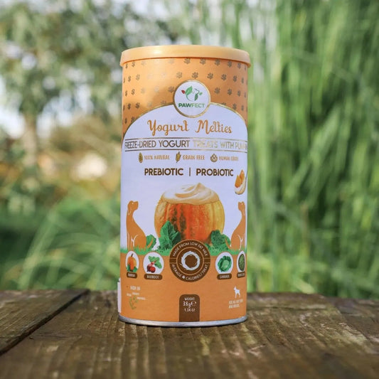 Yoghurt treats met pompoen - Pawfect - Hondensnacks, Hondensnoepjes met yoghurt, Maaltijd topping voor je hond, Pawfect, sale, topping, Verrijking voor honden, Voerverrijking voor honden, Vulling voor enrichment voor je hond, yoghurt treats voor honden - By Marley